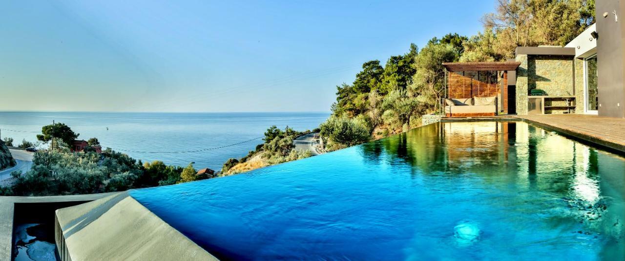 Infinity Villa Plomari Exterior foto